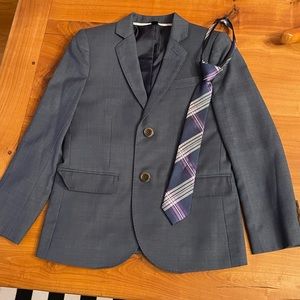 Boys JCrew (Crewcuts) blazer and tie. Worn 1 time